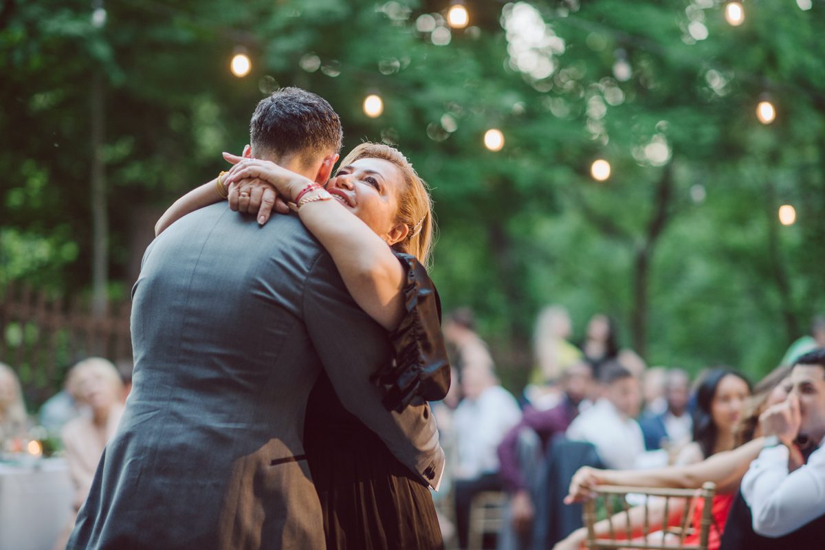 Arrow Park, a wedding venue located in Monroe NY along the Hudson Valley is truly a magical place to celebrate your wedding in a relaxing environment. Your family and friends will appreciate this unplug, retreat type of environment surrounded by nature, historic mansion with courtyard for an outdoor wedding under cafe lights, Arrow Lake, and beautiful garden. I love this place, I can come here every weekend! And Jackie and Aron were the perfect couple for this magical venue to get married and dance away the beautiful summer evening under the cafe light in their courtyard. It was like a scene from a movie, or a wedding from chateau in Italy. Jackie and Aron's Arrow Park, NY Hudson Valley NY wedding captured by Karis from Hey Karis NY, NJ, Brooklyn, Hudson Valley and Catskills Wedding and Elopement Photographer.