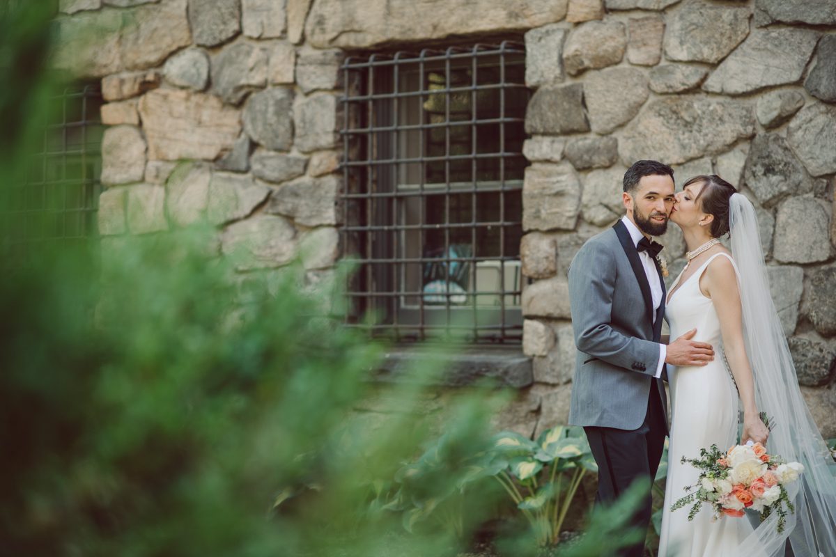 Arrow Park, a wedding venue located in Monroe NY along the Hudson Valley is truly a magical place to celebrate your wedding in a relaxing environment. Your family and friends will appreciate this unplug, retreat type of environment surrounded by nature, historic mansion with courtyard for an outdoor wedding under cafe lights, Arrow Lake, and beautiful garden. I love this place, I can come here every weekend! And Jackie and Aron were the perfect couple for this magical venue to get married and dance away the beautiful summer evening under the cafe light in their courtyard. It was like a scene from a movie, or a wedding from chateau in Italy. Jackie and Aron's Arrow Park, NY Hudson Valley NY wedding captured by Karis from Hey Karis NY, NJ, Brooklyn, Hudson Valley and Catskills Wedding and Elopement Photographer.