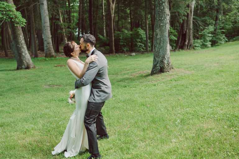 Arrow Park, a wedding venue located in Monroe NY along the Hudson Valley is truly a magical place to celebrate your wedding in a relaxing environment. Your family and friends will appreciate this unplug, retreat type of environment surrounded by nature, historic mansion with courtyard for an outdoor wedding under cafe lights, Arrow Lake, and beautiful garden. I love this place, I can come here every weekend! And Jackie and Aron were the perfect couple for this magical venue to get married and dance away the beautiful summer evening under the cafe light in their courtyard. It was like a scene from a movie, or a wedding from chateau in Italy. Jackie and Aron's Arrow Park, NY Hudson Valley NY wedding captured by Karis from Hey Karis NY, NJ, Brooklyn, Hudson Valley and Catskills Wedding and Elopement Photographer.