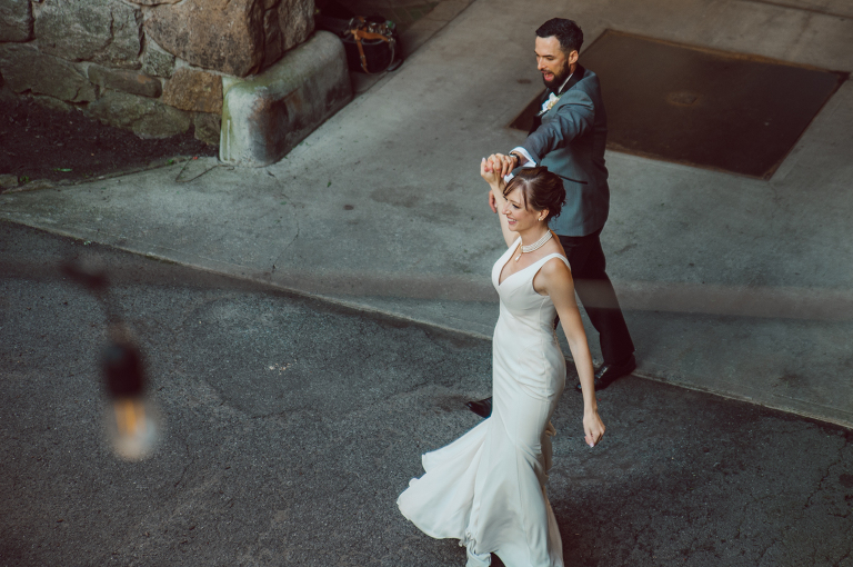 Arrow Park, a wedding venue located in Monroe NY along the Hudson Valley is truly a magical place to celebrate your wedding in a relaxing environment. Your family and friends will appreciate this unplug, retreat type of environment surrounded by nature, historic mansion with courtyard for an outdoor wedding under cafe lights, Arrow Lake, and beautiful garden. I love this place, I can come here every weekend! And Jackie and Aron were the perfect couple for this magical venue to get married and dance away the beautiful summer evening under the cafe light in their courtyard. It was like a scene from a movie, or a wedding from chateau in Italy. Jackie and Aron's Arrow Park, NY Hudson Valley NY wedding captured by Karis from Hey Karis NY, NJ, Brooklyn, Hudson Valley and Catskills Wedding and Elopement Photographer.