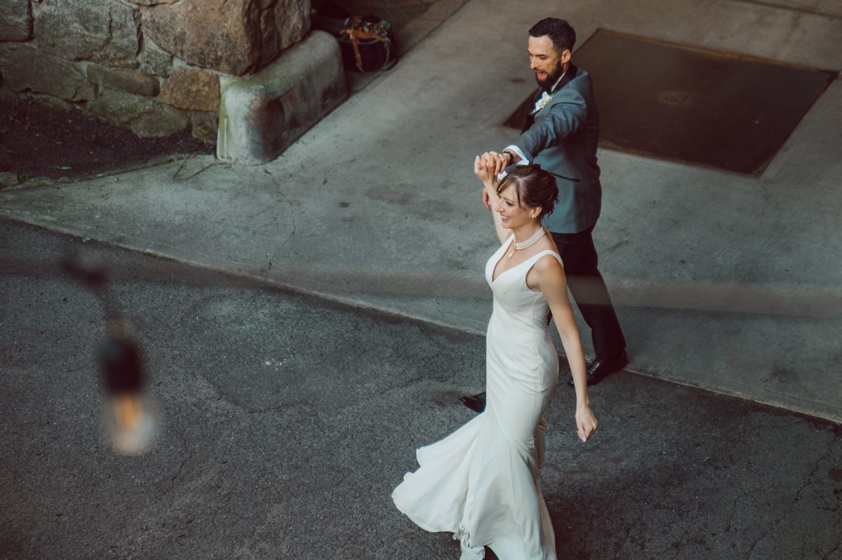 Arrow Park, a wedding venue located in Monroe NY along the Hudson Valley is truly a magical place to celebrate your wedding in a relaxing environment. Your family and friends will appreciate this unplug, retreat type of environment surrounded by nature, historic mansion with courtyard for an outdoor wedding under cafe lights, Arrow Lake, and beautiful garden. I love this place, I can come here every weekend! And Jackie and Aron were the perfect couple for this magical venue to get married and dance away the beautiful summer evening under the cafe light in their courtyard. It was like a scene from a movie, or a wedding from chateau in Italy. Jackie and Aron's Arrow Park, NY Hudson Valley NY wedding captured by Karis from Hey Karis NY, NJ, Brooklyn, Hudson Valley and Catskills Wedding and Elopement Photographer.