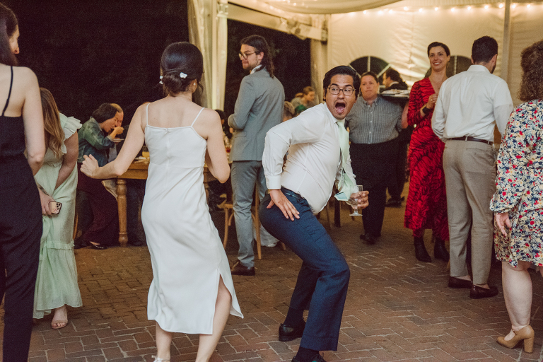 It was misting a bit while I was driving on the morning of Sunny and David's wedding at The Inn at Fernbrook Farms. The greens looked so vibrant and lovely when it's raining, at at The Inn at Fernbrook Farms all the trees, grass and all the greens were so rich. Excited to celebrate Sunny and David and create with them at this cute farm, the inn where Sunny and David will be getting ready and celebrate with their family and friends. Sunny and David did not have a long big wedding because it was not them. They also didn't have any wedding or bridal party. This low key, casual but intimate and real was what Sunny and David wanted in their wedding day and that is exactly what they got. The Inn at Fernbrook Farms Sunny and David's intimate wedding captured by Karis from Hey Karis NY, NJ, Brooklyn, Hudson Valley and Catskills Wedding and Elopement Photographer.