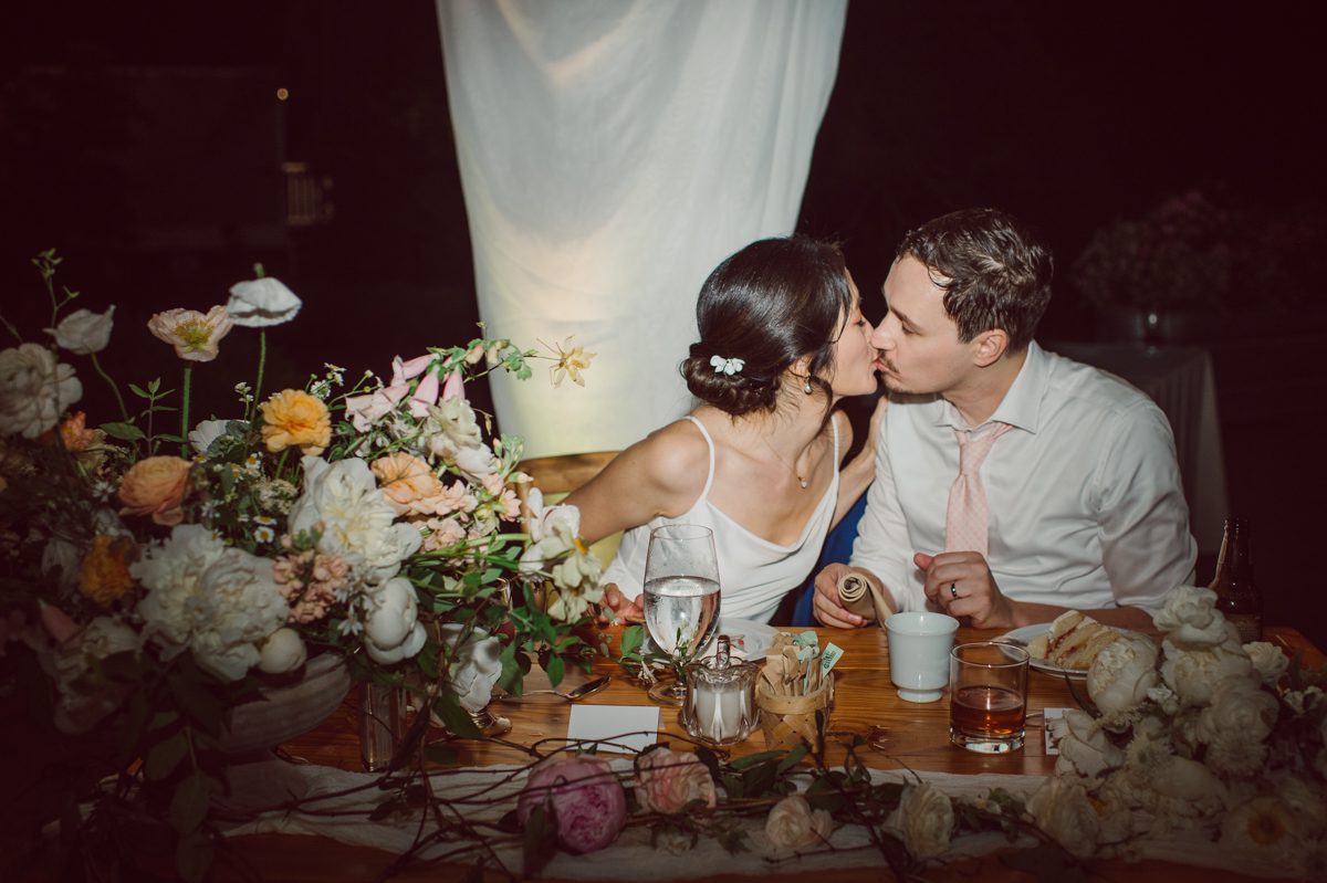 It was misting a bit while I was driving on the morning of Sunny and David's wedding at The Inn at Fernbrook Farms. The greens looked so vibrant and lovely when it's raining, at at The Inn at Fernbrook Farms all the trees, grass and all the greens were so rich. Excited to celebrate Sunny and David and create with them at this cute farm, the inn where Sunny and David will be getting ready and celebrate with their family and friends. Sunny and David did not have a long big wedding because it was not them. They also didn't have any wedding or bridal party. This low key, casual but intimate and real was what Sunny and David wanted in their wedding day and that is exactly what they got. The Inn at Fernbrook Farms Sunny and David's intimate wedding captured by Karis from Hey Karis NY, NJ, Brooklyn, Hudson Valley and Catskills Wedding and Elopement Photographer.