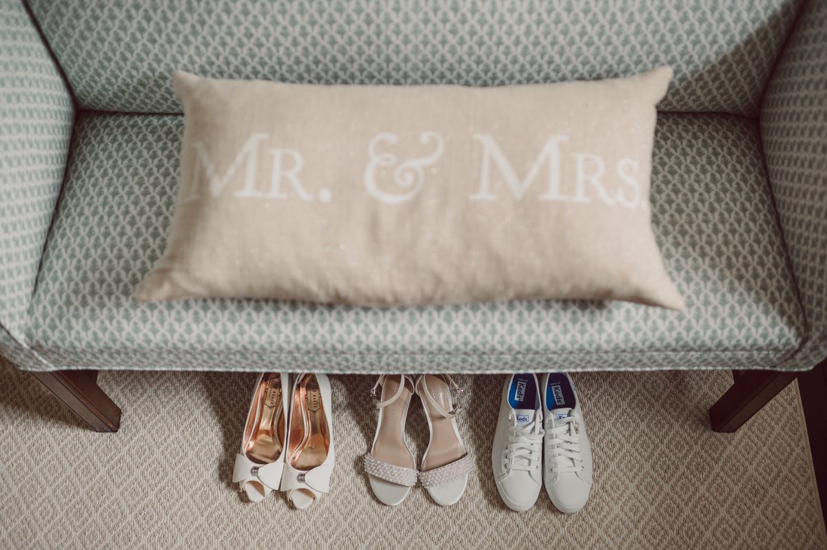 It was misting a bit while I was driving on the morning of Sunny and David's wedding at The Inn at Fernbrook Farms. The greens looked so vibrant and lovely when it's raining, at at The Inn at Fernbrook Farms all the trees, grass and all the greens were so rich. Excited to celebrate Sunny and David and create with them at this cute farm, the inn where Sunny and David will be getting ready and celebrate with their family and friends. Sunny and David did not have a long big wedding because it was not them. They also didn't have any wedding or bridal party. This low key, casual but intimate and real was what Sunny and David wanted in their wedding day and that is exactly what they got. The Inn at Fernbrook Farms Sunny and David's intimate wedding captured by Karis from Hey Karis NY, NJ, Brooklyn, Hudson Valley and Catskills Wedding and Elopement Photographer.