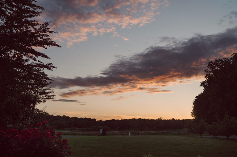 It was misting a bit while I was driving on the morning of Sunny and David's wedding at The Inn at Fernbrook Farms. The greens looked so vibrant and lovely when it's raining, at at The Inn at Fernbrook Farms all the trees, grass and all the greens were so rich. Excited to celebrate Sunny and David and create with them at this cute farm, the inn where Sunny and David will be getting ready and celebrate with their family and friends. Sunny and David did not have a long big wedding because it was not them. They also didn't have any wedding or bridal party. This low key, casual but intimate and real was what Sunny and David wanted in their wedding day and that is exactly what they got. The Inn at Fernbrook Farms Sunny and David's intimate wedding captured by Karis from Hey Karis NY, NJ, Brooklyn, Hudson Valley and Catskills Wedding and Elopement Photographer.
