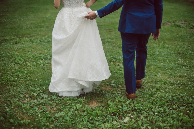It was misting a bit while I was driving on the morning of Sunny and David's wedding at The Inn at Fernbrook Farms. The greens looked so vibrant and lovely when it's raining, at at The Inn at Fernbrook Farms all the trees, grass and all the greens were so rich. Excited to celebrate Sunny and David and create with them at this cute farm, the inn where Sunny and David will be getting ready and celebrate with their family and friends. Sunny and David did not have a long big wedding because it was not them. They also didn't have any wedding or bridal party. This low key, casual but intimate and real was what Sunny and David wanted in their wedding day and that is exactly what they got. The Inn at Fernbrook Farms Sunny and David's intimate wedding captured by Karis from Hey Karis NY, NJ, Brooklyn, Hudson Valley and Catskills Wedding and Elopement Photographer.