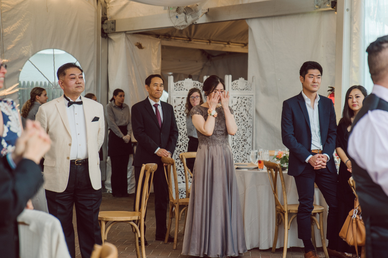 It was misting a bit while I was driving on the morning of Sunny and David's wedding at The Inn at Fernbrook Farms. The greens looked so vibrant and lovely when it's raining, at at The Inn at Fernbrook Farms all the trees, grass and all the greens were so rich. Excited to celebrate Sunny and David and create with them at this cute farm, the inn where Sunny and David will be getting ready and celebrate with their family and friends. Sunny and David did not have a long big wedding because it was not them. They also didn't have any wedding or bridal party. This low key, casual but intimate and real was what Sunny and David wanted in their wedding day and that is exactly what they got. The Inn at Fernbrook Farms Sunny and David's intimate wedding captured by Karis from Hey Karis NY, NJ, Brooklyn, Hudson Valley and Catskills Wedding and Elopement Photographer.