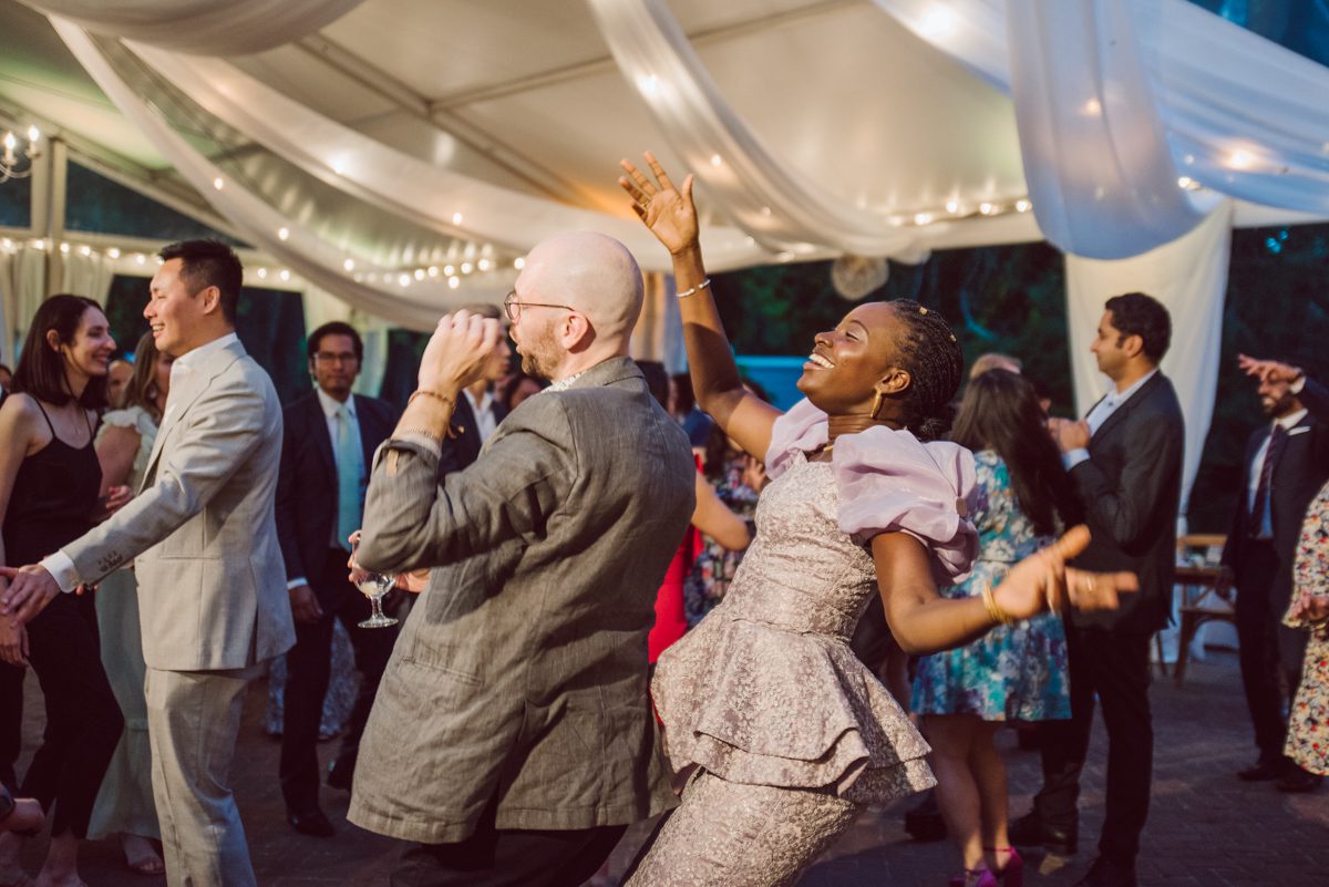 It was misting a bit while I was driving on the morning of Sunny and David's wedding at The Inn at Fernbrook Farms. The greens looked so vibrant and lovely when it's raining, at at The Inn at Fernbrook Farms all the trees, grass and all the greens were so rich. Excited to celebrate Sunny and David and create with them at this cute farm, the inn where Sunny and David will be getting ready and celebrate with their family and friends. Sunny and David did not have a long big wedding because it was not them. They also didn't have any wedding or bridal party. This low key, casual but intimate and real was what Sunny and David wanted in their wedding day and that is exactly what they got. The Inn at Fernbrook Farms Sunny and David's intimate wedding captured by Karis from Hey Karis NY, NJ, Brooklyn, Hudson Valley and Catskills Wedding and Elopement Photographer.