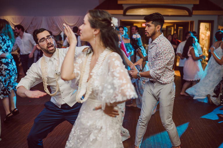 These two dancers, passionate lovers got married on a hot humid day at Auletto Caterers in Deptford NJ. Even though it was hot & humid Nina and Hector were all smiles as well as their family during the family portrait time. Wedding couple's and families that listens to you and does everything you ask them to even though the weather and environment can be tough are the BEST kind of clients! Nina and Hector were that best ideal clients, they from day one left all control regarding photo to me, did not question or have concerns. Knowing that you have this full trust and control on the wedding day makes you want to give your 100% and more. Nina and Hector are one of my top ideal clients and their wedding day photos are living proof of it. Nina and Hector's wedding day was combined of casual, mess, chaos, laughters, chill, emotional and passionate love for dancing. This was my first time at Auletto Caterers and in this part of NJ and this wedding venue in Deptford NJ was a pleasant surprise. It was full of secret locations for photos, garden, little pond where I played around with reflections, peacocks, waterfall and lavender field! Plus kind people to work with. Nina and Hector's July wedding at Auletto Caterers NJ captured by Karis from Hey Karis NY, NJ, Brooklyn, Hudson Valley and Catskills Wedding and Elopement Photographer.