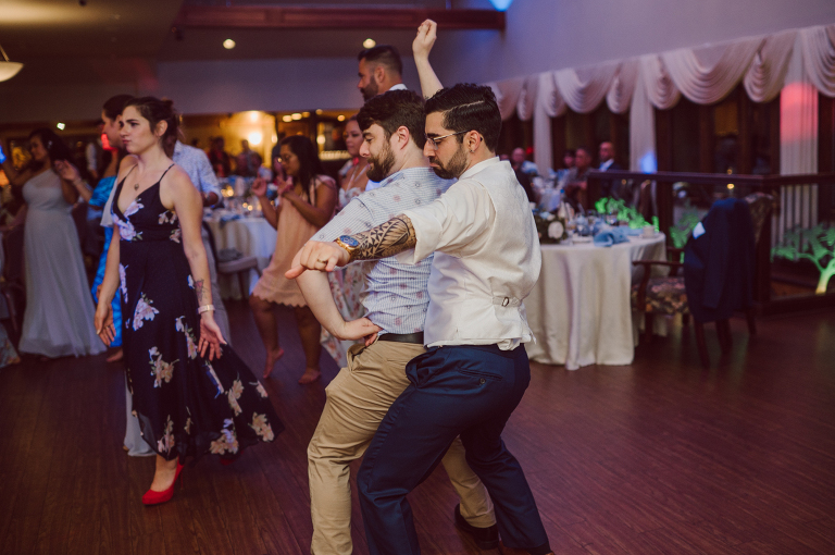 These two dancers, passionate lovers got married on a hot humid day at Auletto Caterers in Deptford NJ. Even though it was hot & humid Nina and Hector were all smiles as well as their family during the family portrait time. Wedding couple's and families that listens to you and does everything you ask them to even though the weather and environment can be tough are the BEST kind of clients! Nina and Hector were that best ideal clients, they from day one left all control regarding photo to me, did not question or have concerns. Knowing that you have this full trust and control on the wedding day makes you want to give your 100% and more. Nina and Hector are one of my top ideal clients and their wedding day photos are living proof of it. Nina and Hector's wedding day was combined of casual, mess, chaos, laughters, chill, emotional and passionate love for dancing. This was my first time at Auletto Caterers and in this part of NJ and this wedding venue in Deptford NJ was a pleasant surprise. It was full of secret locations for photos, garden, little pond where I played around with reflections, peacocks, waterfall and lavender field! Plus kind people to work with. Nina and Hector's July wedding at Auletto Caterers NJ captured by Karis from Hey Karis NY, NJ, Brooklyn, Hudson Valley and Catskills Wedding and Elopement Photographer.