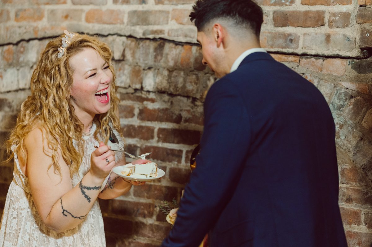 Since it was Friday and I did not wanted to get stuck in morning rush hour, I left for Brooklyn early! Friday December 2, I was on my way to document my last wedding of 2022 at Wythe Hotel in Brooklyn NY. I knew today was going to be great not just because I am photographing my last wedding of 2022 at Wythe Hotel in Brooklyn NY but because we are celebrating Jenny and Anderson two beautiful, pure and amazing human beings who are madly in love. Jenny is hairstylist for TV and Film where she gets to work with actors and actresses, she goes by JT Franchuk and some of her clients include Susan Sarandon in Maybe I do, Chloe Moretz in The Peripheral on Netflix as well as Halston also on Netflix. And Anderson is from Columbia, where he self taught himself during the pandemic and recently got a job at JP Morgan. These two amazingly talented and genuine lovers wedding day was finally here and I was here for all that they had planned for their wedding at Wythe Hotel Brooklyn NY. Jenny got ready at an airbnb on Vernon Ave and Anderson was getting a fresh cut at Cotter Barber Shop on Graham Ave. Jenny and Anderson's wedding day ran so smoothly due to amazing planner Cristina from Carismas Design. Jenny and Anderson's first look at Cooper Room at Wythe Hotel, then Jenny had her first look with her father and grandfather which was very emotional. The with Jenny and Anderson we walked around Wythe Hotel to do some more wedding portrait. Jenny and Anderson's cocktail hour was held at Pent House Loft/ Loft Room at Wythe Hotel then we all headed back down to Cooper Room Cellar for Jenny and Anderson's wedding reception. Jenny and Anderson's Wythe Hotel Brooklyn NY wedding documented by Karis from Hey Karis New York, Brooklyn, Hudson Valley and Catskills Wedding Photographer and NYC Elopement Photographer.