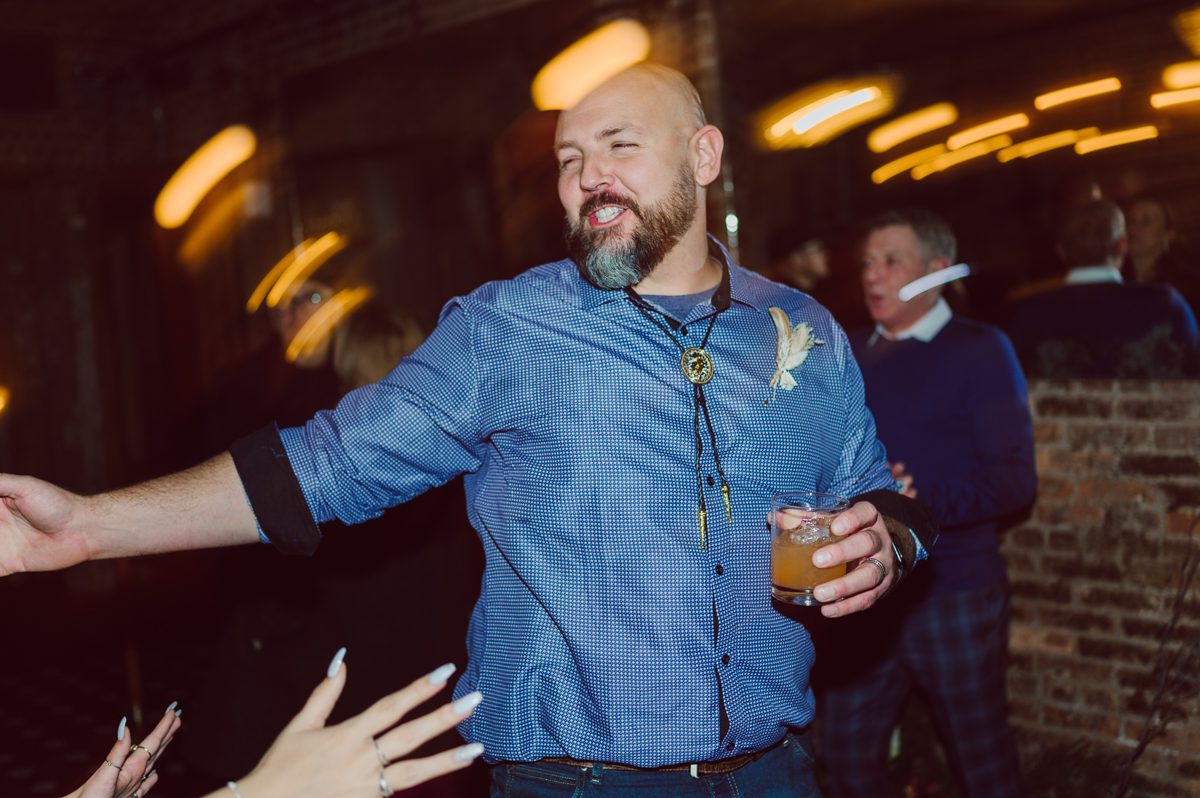 Since it was Friday and I did not wanted to get stuck in morning rush hour, I left for Brooklyn early! Friday December 2, I was on my way to document my last wedding of 2022 at Wythe Hotel in Brooklyn NY. I knew today was going to be great not just because I am photographing my last wedding of 2022 at Wythe Hotel in Brooklyn NY but because we are celebrating Jenny and Anderson two beautiful, pure and amazing human beings who are madly in love. Jenny is hairstylist for TV and Film where she gets to work with actors and actresses, she goes by JT Franchuk and some of her clients include Susan Sarandon in Maybe I do, Chloe Moretz in The Peripheral on Netflix as well as Halston also on Netflix. And Anderson is from Columbia, where he self taught himself during the pandemic and recently got a job at JP Morgan. These two amazingly talented and genuine lovers wedding day was finally here and I was here for all that they had planned for their wedding at Wythe Hotel Brooklyn NY. Jenny got ready at an airbnb on Vernon Ave and Anderson was getting a fresh cut at Cotter Barber Shop on Graham Ave. Jenny and Anderson's wedding day ran so smoothly due to amazing planner Cristina from Carismas Design. Jenny and Anderson's first look at Cooper Room at Wythe Hotel, then Jenny had her first look with her father and grandfather which was very emotional. The with Jenny and Anderson we walked around Wythe Hotel to do some more wedding portrait. Jenny and Anderson's cocktail hour was held at Pent House Loft/ Loft Room at Wythe Hotel then we all headed back down to Cooper Room Cellar for Jenny and Anderson's wedding reception. Jenny and Anderson's Wythe Hotel Brooklyn NY wedding documented by Karis from Hey Karis New York, Brooklyn, Hudson Valley and Catskills Wedding Photographer and NYC Elopement Photographer.