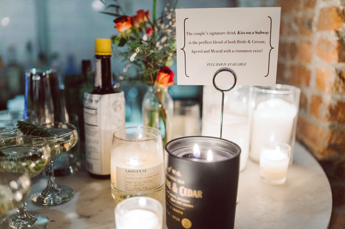 Since it was Friday and I did not wanted to get stuck in morning rush hour, I left for Brooklyn early! Friday December 2, I was on my way to document my last wedding of 2022 at Wythe Hotel in Brooklyn NY. I knew today was going to be great not just because I am photographing my last wedding of 2022 at Wythe Hotel in Brooklyn NY but because we are celebrating Jenny and Anderson two beautiful, pure and amazing human beings who are madly in love. Jenny is hairstylist for TV and Film where she gets to work with actors and actresses, she goes by JT Franchuk and some of her clients include Susan Sarandon in Maybe I do, Chloe Moretz in The Peripheral on Netflix as well as Halston also on Netflix. And Anderson is from Columbia, where he self taught himself during the pandemic and recently got a job at JP Morgan. These two amazingly talented and genuine lovers wedding day was finally here and I was here for all that they had planned for their wedding at Wythe Hotel Brooklyn NY. Jenny got ready at an airbnb on Vernon Ave and Anderson was getting a fresh cut at Cotter Barber Shop on Graham Ave. Jenny and Anderson's wedding day ran so smoothly due to amazing planner Cristina from Carismas Design. Jenny and Anderson's first look at Cooper Room at Wythe Hotel, then Jenny had her first look with her father and grandfather which was very emotional. The with Jenny and Anderson we walked around Wythe Hotel to do some more wedding portrait. Jenny and Anderson's cocktail hour was held at Pent House Loft/ Loft Room at Wythe Hotel then we all headed back down to Cooper Room Cellar for Jenny and Anderson's wedding reception. Jenny and Anderson's Wythe Hotel Brooklyn NY wedding documented by Karis from Hey Karis New York, Brooklyn, Hudson Valley and Catskills Wedding Photographer and NYC Elopement Photographer.