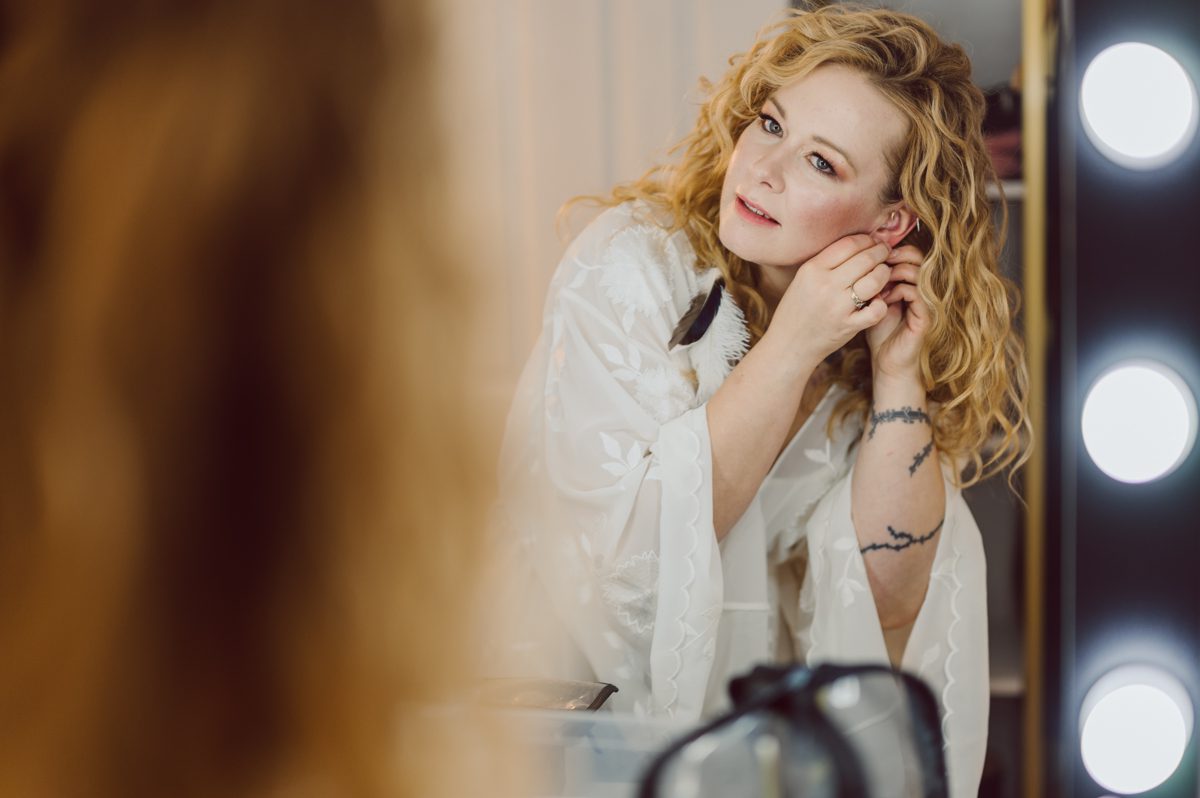 Since it was Friday and I did not wanted to get stuck in morning rush hour, I left for Brooklyn early! Friday December 2, I was on my way to document my last wedding of 2022 at Wythe Hotel in Brooklyn NY. I knew today was going to be great not just because I am photographing my last wedding of 2022 at Wythe Hotel in Brooklyn NY but because we are celebrating Jenny and Anderson two beautiful, pure and amazing human beings who are madly in love. Jenny is hairstylist for TV and Film where she gets to work with actors and actresses, she goes by JT Franchuk and some of her clients include Susan Sarandon in Maybe I do, Chloe Moretz in The Peripheral on Netflix as well as Halston also on Netflix. And Anderson is from Columbia, where he self taught himself during the pandemic and recently got a job at JP Morgan. These two amazingly talented and genuine lovers wedding day was finally here and I was here for all that they had planned for their wedding at Wythe Hotel Brooklyn NY. Jenny got ready at an airbnb on Vernon Ave and Anderson was getting a fresh cut at Cotter Barber Shop on Graham Ave. Jenny and Anderson's wedding day ran so smoothly due to amazing planner Cristina from Carismas Design. Jenny and Anderson's first look at Cooper Room at Wythe Hotel, then Jenny had her first look with her father and grandfather which was very emotional. The with Jenny and Anderson we walked around Wythe Hotel to do some more wedding portrait. Jenny and Anderson's cocktail hour was held at Pent House Loft/ Loft Room at Wythe Hotel then we all headed back down to Cooper Room Cellar for Jenny and Anderson's wedding reception. Jenny and Anderson's Wythe Hotel Brooklyn NY wedding documented by Karis from Hey Karis New York, Brooklyn, Hudson Valley and Catskills Wedding Photographer and NYC Elopement Photographer.