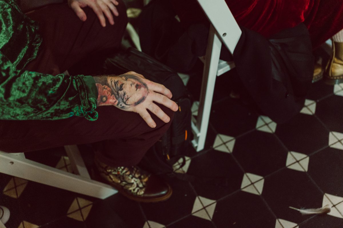 Since it was Friday and I did not wanted to get stuck in morning rush hour, I left for Brooklyn early! Friday December 2, I was on my way to document my last wedding of 2022 at Wythe Hotel in Brooklyn NY. I knew today was going to be great not just because I am photographing my last wedding of 2022 at Wythe Hotel in Brooklyn NY but because we are celebrating Jenny and Anderson two beautiful, pure and amazing human beings who are madly in love. Jenny is hairstylist for TV and Film where she gets to work with actors and actresses, she goes by JT Franchuk and some of her clients include Susan Sarandon in Maybe I do, Chloe Moretz in The Peripheral on Netflix as well as Halston also on Netflix. And Anderson is from Columbia, where he self taught himself during the pandemic and recently got a job at JP Morgan. These two amazingly talented and genuine lovers wedding day was finally here and I was here for all that they had planned for their wedding at Wythe Hotel Brooklyn NY. Jenny got ready at an airbnb on Vernon Ave and Anderson was getting a fresh cut at Cotter Barber Shop on Graham Ave. Jenny and Anderson's wedding day ran so smoothly due to amazing planner Cristina from Carismas Design. Jenny and Anderson's first look at Cooper Room at Wythe Hotel, then Jenny had her first look with her father and grandfather which was very emotional. The with Jenny and Anderson we walked around Wythe Hotel to do some more wedding portrait. Jenny and Anderson's cocktail hour was held at Pent House Loft/ Loft Room at Wythe Hotel then we all headed back down to Cooper Room Cellar for Jenny and Anderson's wedding reception. Jenny and Anderson's Wythe Hotel Brooklyn NY wedding documented by Karis from Hey Karis New York, Brooklyn, Hudson Valley and Catskills Wedding Photographer and NYC Elopement Photographer.