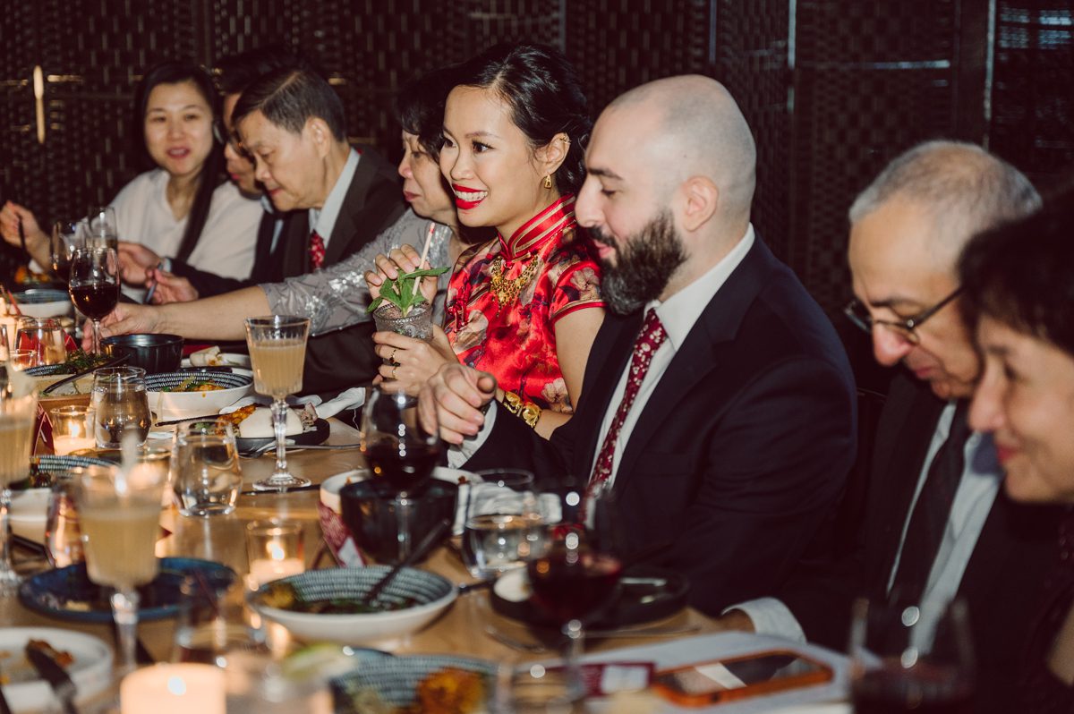 Ann and Ilya were fans of my work for a while when they reached out to me for their elopement at Goosefeather, NY. So without any hesitation or doubt Ann and Ilya were ready to book me as long as I was available for their elopement date. Price was not a problem for fans like Ann and Ilya. If you know you really want something the price doesn't really matter. Walking into photograph your fans, your couples is a great feeling, and when I met Ann and Ilya at Goosefeather on their elopement date and knowing my creative freedom can flow as wild as possible I knew it was going to be great day. Ann and Ilya allowed me to do everything and anything in terms of directing, posing and scouting for location. Ann and Ilya's intimate elopement with about 20 guests sat down for intimate dinner at Goosefeather in Tarrytown, NY where Ann and Ilay also made their pregnancy announcement. Ann and Ilya's family & friends crieds, laughed and congratulated the couple on their elopement day that also turned pregnancy announcement at Goosefeather, NY. Ann and Ilya's Goosefeather NY elopement documented by Karis from Hey Karis New York, Brooklyn, Hudson Valley and Catskills Wedding Photographer and NYC Elopement Photographer.