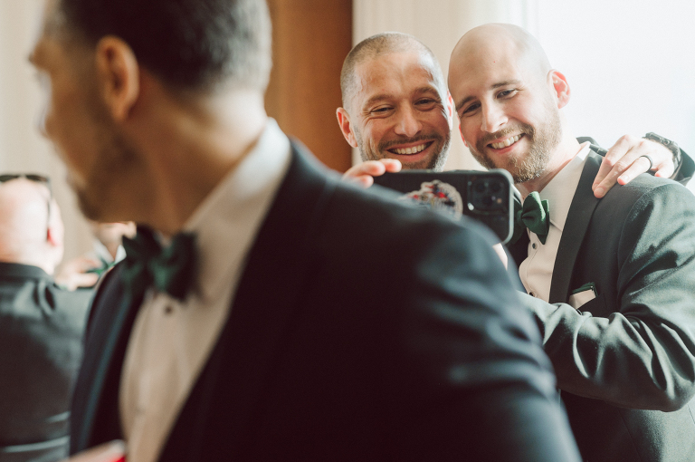 I've photographed multiple of Chris' best friends weddings several years ago. One couple at Tribeca Rooftop NY, another couple at Oheka Castle NY and few other friends at Long Island. So Chris knew when he was going to get married he would hire me. Few years later I get an email from Chris regarding his wedding. These are my dream ideal clients, because they know they will be hiring me even before they meet with me! After a quick phone call, Kaci and Chris booked and their engagement session date was set. We went to Orchard St in NYC where they used to live, walked around their old neighborhood while getting some engagement pics. Kaci and Chris' wedding at The Standard High Line, NY on April 22, 2023. It was raining for the whole week prior to Kaci and Chris wedding day making me bit worried but rain stopped on the morning of Kaci and Chris' wedding at The Standard High Line, NY. Kaci and Chris each got their own hotel rooms to get ready. With quite a big bridal party 10 bridesmaids and 10 groomsmen Kaci and Chris popped champagne bottles. With champagne glasses in their hands Kaci and her brides people laughed as they got their MUAH done by Face Time Beauty at The Standard High Line, NY. And Chris along with his groomsmen got ready in their very retro "Mad Men" vibe room fooling and goofing around till the ceremony at The Standard High Line, NY. Kaci and Chris wedding was held at The High Line Room and Terrace which overlooks The High Line, NY. Weather was gorgeous and I was excited to take Kaci and Chris to The High Line for their wedding portraits but unfortunately during their wedding ceremony at The High Line Room it started pouring! They say it's good luck when it rains on your wedding day, right! Unfortunately, going to The High Line for photos was no go, so backup was at The Terrace where the cocktail hour was going on and which was not even that big of a space. But with help of everyone I managed to get 22 people group photo done on The Terrace while the cocktail hour was going on and all the family formal photos as well as all the bridal party pairs. with only few minutes till Kaci and Chris' wedding reception at The High Line Room, we went up to The Top of Standard for Kaci and Chris' wedding portraits. Working super fast I managed to get good enough amount of wedding portraits of just Kaci and Chris. Music by Jack from LJDJ was playing, Kaci and Chris' wedding reception at The High Line Room at The Standard Hotel High Line NY was about to begin. Kaci and Chris' wedding reception at The Standard High Line was on fire from start to the last second of the evening. It was pouring outside, young people didn't seem to care it was raining and congregated the streets of Meatpacking District while I was weaving through the crowd of party goers to get home as quickly as possible. The night was just starting for them and I was ready for bed. Kaci and Chris' The High Line Room and Terrace, The Standard High Line, NY wedding documented by by Karis | Hey Karis | Catskills, Hudson Valley NY, elopement and wedding photographer | Brooklyn NY elopement and wedding photographer | Manhattan NY elopement and wedding photographer | Hey Karis is fun documentary wedding and elopement photographer.
