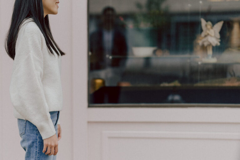 As I was about to walk into Ridgewood Coffee Company on Ridgewood Ave I saw Jane and Kevin walking out of their car. Kevin's face brightened up into big smile and came over to give me a hug then Jane turning and saw me. Jane and Kevin are one of those people that really appreciates me, big huge fans of my work and I am so honored to have earned their trust and love. Jane and Kevin are my people and they are my tribe. I love love shooting at small downtown because of it's variety of backdrops, every corner is different, new, exciting. It was such a joy wandering around downtown Ridgewood with two people that would do anything that I tell them to. Jane and Kevin were such a delightful people, they make me laugh and smile if I think of them. I can't wait to celebrate with them again on their wedding at Tides Estate till then these adorable and fun engagement photo will have to do. Jane and Kevin's Downtown Ridgewood NJ egagement Session documented by by Karis | Hey Karis | Catskills, Hudson Valley NY elopement and wedding photographer | Brooklyn NY elopement and wedding photographer | Manhattan NY elopement and wedding photographer | Hey Karis is fun documentary wedding and elopement photographer.