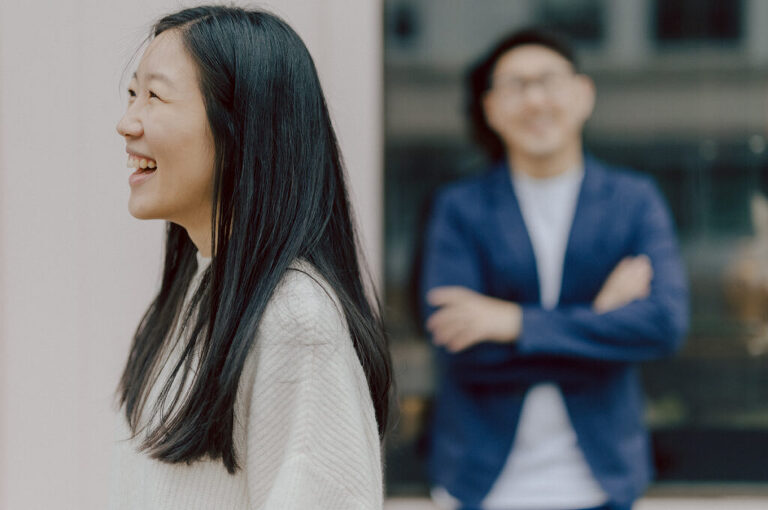 As I was about to walk into Ridgewood Coffee Company on Ridgewood Ave I saw Jane and Kevin walking out of their car. Kevin's face brightened up into big smile and came over to give me a hug then Jane turning and saw me. Jane and Kevin are one of those people that really appreciates me, big huge fans of my work and I am so honored to have earned their trust and love. Jane and Kevin are my people and they are my tribe. I love love shooting at small downtown because of it's variety of backdrops, every corner is different, new, exciting. It was such a joy wandering around downtown Ridgewood with two people that would do anything that I tell them to. Jane and Kevin were such a delightful people, they make me laugh and smile if I think of them. I can't wait to celebrate with them again on their wedding at Tides Estate till then these adorable and fun engagement photo will have to do. Jane and Kevin's Downtown Ridgewood NJ egagement Session documented by by Karis | Hey Karis | Catskills, Hudson Valley NY elopement and wedding photographer | Brooklyn NY elopement and wedding photographer | Manhattan NY elopement and wedding photographer | Hey Karis is fun documentary wedding and elopement photographer.
