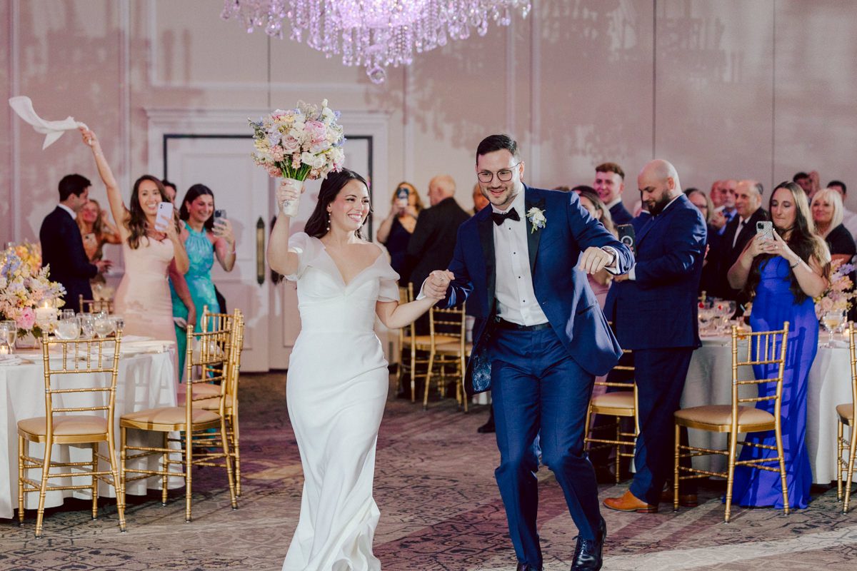 Jackie and Nick the two New Yorkers wanted to get away from busy packed streets of NY and get married in NJ, The Rockleigh NJ. Jackie got ready at her parents house in Hasbrouck Heights in NJ where her mom and bridesmaids showered her with love while they got ready together for her wedding. Nick also got ready at his parents house in Park Ridge NJ. Jackie & Nick got into their limos and drove to the chapel Our Lady of mercy Church in Park Ridge NJ for their wedding ceremony. Jackie and Nick's beautiful wedding ceremony was over at Our Lady of Mercy Church followed by family photos at the church before heading over to The Rockleigh for their wedding reception and to party! The Rockleigh's garden's were beautiful with flowers and perfectly manicured bushes, trees and flowers. I did all of Jackie and Nick's wedding photos at the garden at The Rockleigh including extended family photos, bridal party photos as well as newly weds couple's photos. Then Jackie and Nick joined their guests at their cocktail hour to start their wedding party. Fun and beautiful wedding reception continued till midnight at The Rockleigh. Jackie and Nick's The Rockleigh NJ Wedding documented by by Karis | Hey Karis | Catskills, Hudson Valley NY elopement and wedding photographer | Brooklyn NY elopement and wedding photographer | Manhattan NY elopement and wedding photographer | Hey Karis is fun documentary wedding and elopement photographer.