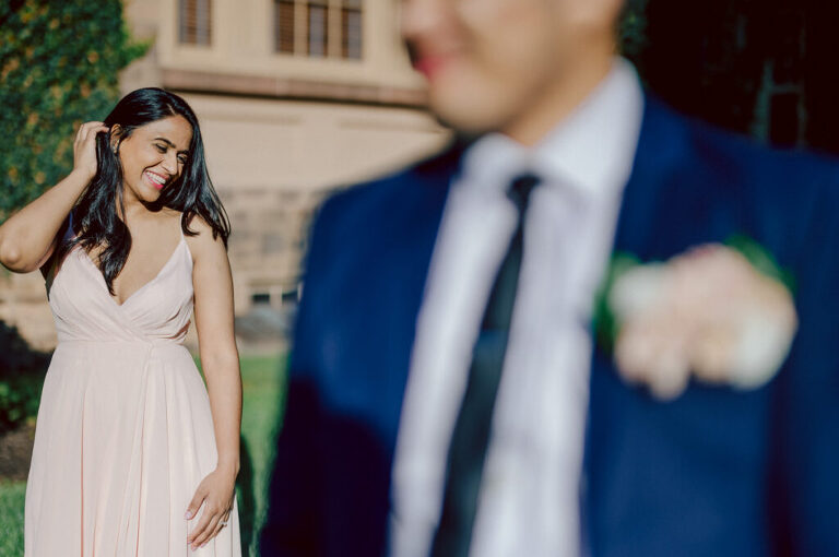 Priya and Xavier came to me as a referral from my previous couple Danny and Andy who's wedding took place at Ryland Inn NJ. Xavier was groomsmen at Danny and Andy's wedding at Ryland Inn and loved my work since then so when he proposed to Priya they instantly reached out to me. Priya and Xavier's Princeton University engagement session was absolutely joyful, fun and cute! The chemistry between Priya and Xavier was so sweet and adorable it filled my hearts with sweetest cotton candy and fluffy unicorn. Priya and Xavier's Princeton University engagement session documented by by Karis | Hey Karis | Catskills, Hudson Valley NY elopement and wedding photographer | Brooklyn NY elopement and wedding photographer | Manhattan NY elopement and wedding photographer | Hey Karis is fun documentary wedding and elopement photographer.