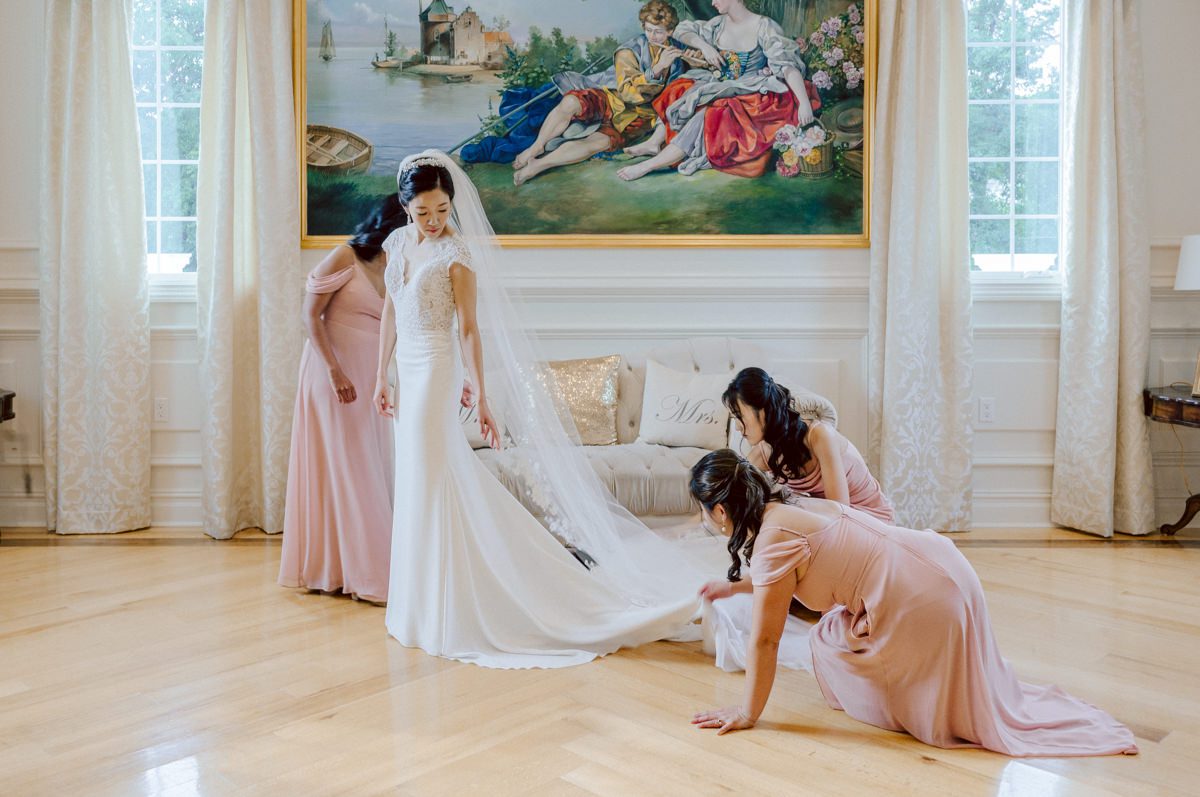 Jane and Kevin's day time wedding at The Estate at Florentine Gardens NJ on September 16, 2023 was nothing spectacular or luxurious but Jane and Kevin's fall wedding at The Estate at Florentine Gardens located in Northern NJ was real, sincere and sweet. Jane and Kevin kept everything real, their wedding was not to show off but really celebrate with their amazing friends and family. Jane and Kevin chose a church wedding ceremony at their church Grace Redeemer Church in Glen Rock NJ where their own pastor married them. Then we hurried back to Florentine Gardens for family and some more couple's photos before entering into Jane and Kevin's wedding reception at Florentine Gardens. Even though it was a day time wedding Jane and Kevin's friends along with their family danced away as if it was midnight! Jane and Kevin's The Estate at Florentine Gardens NJ Wedding photographed and documented by by Karis | Hey Karis | Catskills, Hudson Valley NY elopement and wedding photographer | Brooklyn NY elopement and wedding photographer | Manhattan NY elopement and wedding photographer | Hey Karis is fun documentary wedding and elopement photographer.