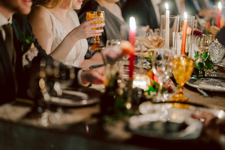 Just days before Halloween, on October 28th, Katie and Craig celebrated their enchanting wedding at the iconic Bowery Hotel in NYC. Having previously photographed an intimate wedding at The Bowery Hotel during the challenges of COVID in 2020, returning to capture the magic of Katie and Craig's celebration was a joyous experience.

The Bowery Hotel, a symbol of the "OLD New York," boasts a rich history intertwined with the stories of its residents. The Bowery Terrace, adorned in classic old-world style, features wood-beamed 13-foot ceilings, salvaged brick walls, Moroccan tiled floors, antique tapestries, an expansive outdoor terrace, and a captivating glazed fireplace. Described by the Huffington Post as a hidden gem with a relaxed and warming atmosphere, The Bowery Terrace served as the perfect backdrop for this magical occasion.

Katie and Craig began their day at The Bowery Hotel in a bridal suite with a terrace spacious enough to host a small wedding. It was on this vast terrace that they shared their first look, exchanging glances, conversations, and hugs. Their private moment culminated in the tender reading of their vows and letters to each other, setting the tone for a day filled with intimacy and love.

Following the intimate vow exchange, we ventured to Bond Street, where a magical bright yellow Ginkgo Tree awaited. The grounds beneath were adorned in a sea of yellow, a sight that perfectly aligned with Katie and Craig's shared love for nature and stars. The decision was unanimous, and we headed for the captivating Yellow Ginkgo Tree in the heart of Manhattan. With Bond Street serving as our backdrop, we captured stunning photos that reflected the essence of this unique couple.

Returning to The Bowery Hotel, families awaited their formal portraits with Katie and Craig. The Bowery Terrace came alive with wedding guests, artists, musicians, and beautiful New Yorkers, all eagerly anticipating the ceremony. As Katie walked down the aisle escorted by her parents, Craig's eyes welled with tears, encapsulating the emotional beauty of the moment.

The wedding ceremony, sweet and humorous, was officiated by their friend Michael Williams. Following the heartfelt exchange of vows, guests spilled out onto the outdoor terrace for a delightful cocktail hour. Meanwhile, the staff at The Bowery Hotel, alongside Planner Ani Wolff and her team, worked their magic, transforming the room into a spooky yet super chic version of "Harry Potter's Hogwarts Great Hall."

The remainder of Katie and Craig's wedding unfolded just as expected—fabulous and magical. The Bowery Hotel provided the perfect canvas for their love story, creating a celebration that will be cherished for years to come.
Katie and Craig's The Bowery Hotel, The Bowery Terrace wedding documented by by Karis | Hey Karis | Catskills, Hudson Valley NY elopement and wedding photographer | Brooklyn NY elopement and wedding photographer | Manhattan NY elopement and wedding photographer | Hey Karis is fun documentary wedding and elopement photographer.