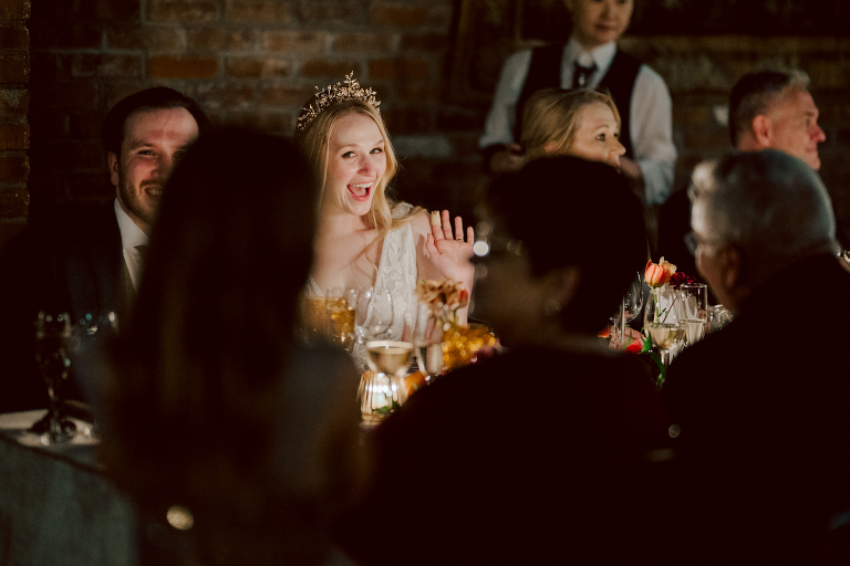 Just days before Halloween, on October 28th, Katie and Craig celebrated their enchanting wedding at the iconic Bowery Hotel in NYC. Having previously photographed an intimate wedding at The Bowery Hotel during the challenges of COVID in 2020, returning to capture the magic of Katie and Craig's celebration was a joyous experience.

The Bowery Hotel, a symbol of the "OLD New York," boasts a rich history intertwined with the stories of its residents. The Bowery Terrace, adorned in classic old-world style, features wood-beamed 13-foot ceilings, salvaged brick walls, Moroccan tiled floors, antique tapestries, an expansive outdoor terrace, and a captivating glazed fireplace. Described by the Huffington Post as a hidden gem with a relaxed and warming atmosphere, The Bowery Terrace served as the perfect backdrop for this magical occasion.

Katie and Craig began their day at The Bowery Hotel in a bridal suite with a terrace spacious enough to host a small wedding. It was on this vast terrace that they shared their first look, exchanging glances, conversations, and hugs. Their private moment culminated in the tender reading of their vows and letters to each other, setting the tone for a day filled with intimacy and love.

Following the intimate vow exchange, we ventured to Bond Street, where a magical bright yellow Ginkgo Tree awaited. The grounds beneath were adorned in a sea of yellow, a sight that perfectly aligned with Katie and Craig's shared love for nature and stars. The decision was unanimous, and we headed for the captivating Yellow Ginkgo Tree in the heart of Manhattan. With Bond Street serving as our backdrop, we captured stunning photos that reflected the essence of this unique couple.

Returning to The Bowery Hotel, families awaited their formal portraits with Katie and Craig. The Bowery Terrace came alive with wedding guests, artists, musicians, and beautiful New Yorkers, all eagerly anticipating the ceremony. As Katie walked down the aisle escorted by her parents, Craig's eyes welled with tears, encapsulating the emotional beauty of the moment.

The wedding ceremony, sweet and humorous, was officiated by their friend Michael Williams. Following the heartfelt exchange of vows, guests spilled out onto the outdoor terrace for a delightful cocktail hour. Meanwhile, the staff at The Bowery Hotel, alongside Planner Ani Wolff and her team, worked their magic, transforming the room into a spooky yet super chic version of "Harry Potter's Hogwarts Great Hall."

The remainder of Katie and Craig's wedding unfolded just as expected—fabulous and magical. The Bowery Hotel provided the perfect canvas for their love story, creating a celebration that will be cherished for years to come.
Katie and Craig's The Bowery Hotel, The Bowery Terrace wedding documented by by Karis | Hey Karis | Catskills, Hudson Valley NY elopement and wedding photographer | Brooklyn NY elopement and wedding photographer | Manhattan NY elopement and wedding photographer | Hey Karis is fun documentary wedding and elopement photographer.