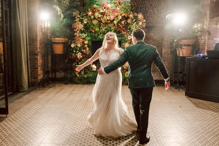 Just days before Halloween, on October 28th, Katie and Craig celebrated their enchanting wedding at the iconic Bowery Hotel in NYC. Having previously photographed an intimate wedding at The Bowery Hotel during the challenges of COVID in 2020, returning to capture the magic of Katie and Craig's celebration was a joyous experience.

The Bowery Hotel, a symbol of the "OLD New York," boasts a rich history intertwined with the stories of its residents. The Bowery Terrace, adorned in classic old-world style, features wood-beamed 13-foot ceilings, salvaged brick walls, Moroccan tiled floors, antique tapestries, an expansive outdoor terrace, and a captivating glazed fireplace. Described by the Huffington Post as a hidden gem with a relaxed and warming atmosphere, The Bowery Terrace served as the perfect backdrop for this magical occasion.

Katie and Craig began their day at The Bowery Hotel in a bridal suite with a terrace spacious enough to host a small wedding. It was on this vast terrace that they shared their first look, exchanging glances, conversations, and hugs. Their private moment culminated in the tender reading of their vows and letters to each other, setting the tone for a day filled with intimacy and love.

Following the intimate vow exchange, we ventured to Bond Street, where a magical bright yellow Ginkgo Tree awaited. The grounds beneath were adorned in a sea of yellow, a sight that perfectly aligned with Katie and Craig's shared love for nature and stars. The decision was unanimous, and we headed for the captivating Yellow Ginkgo Tree in the heart of Manhattan. With Bond Street serving as our backdrop, we captured stunning photos that reflected the essence of this unique couple.

Returning to The Bowery Hotel, families awaited their formal portraits with Katie and Craig. The Bowery Terrace came alive with wedding guests, artists, musicians, and beautiful New Yorkers, all eagerly anticipating the ceremony. As Katie walked down the aisle escorted by her parents, Craig's eyes welled with tears, encapsulating the emotional beauty of the moment.

The wedding ceremony, sweet and humorous, was officiated by their friend Michael Williams. Following the heartfelt exchange of vows, guests spilled out onto the outdoor terrace for a delightful cocktail hour. Meanwhile, the staff at The Bowery Hotel, alongside Planner Ani Wolff and her team, worked their magic, transforming the room into a spooky yet super chic version of "Harry Potter's Hogwarts Great Hall."

The remainder of Katie and Craig's wedding unfolded just as expected—fabulous and magical. The Bowery Hotel provided the perfect canvas for their love story, creating a celebration that will be cherished for years to come.
Katie and Craig's The Bowery Hotel, The Bowery Terrace wedding documented by by Karis | Hey Karis | Destination Wedding Photographer | Manhattan, Catskills, Hudson Valley, Brooklyn and NJ | Destination Elopement, Destination Wedding Photographer | Hey Karis is fun documentary wedding and elopement photographer based in NY, NJ.