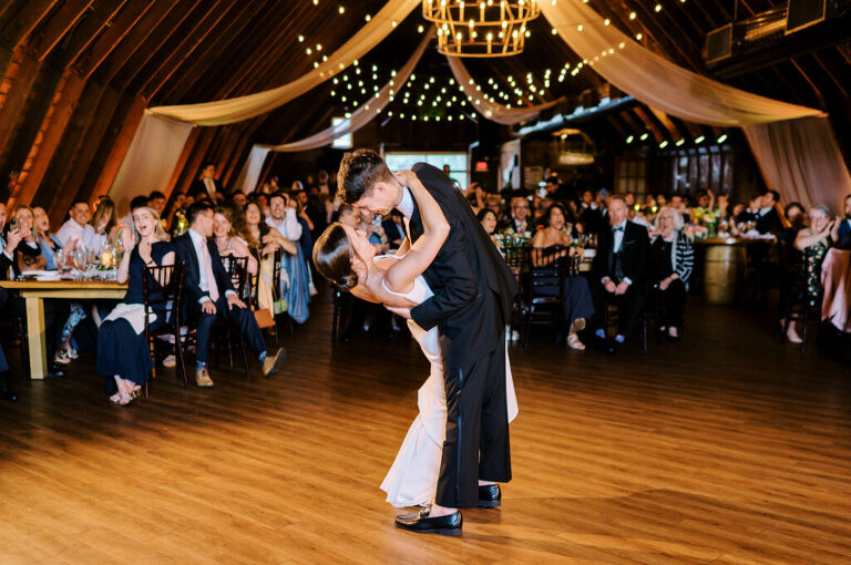 Malia and Aidan, currently residing in DC with their beloved pup Max, envisioned a wedding that reflected their laid-back, natural style. When we first chatted back in February 2023, they emphasized their desire for relaxed, fun, and candid photos that captured genuine moments.
Choosing The Barn at Perona Farms was a perfect fit for Malia and Aidan. Nestled amidst charming rustic surroundings and abundant nature, the venue complemented their preference for an authentic and unposed wedding day experience.
The ceremony took place outdoors on the lush lawn of The Barn at Perona Farms, exactly as they had envisioned – sweet, whimsy, and just the way they wanted it. Guests enjoyed a leisurely cocktail hour accompanied by live music courtesy of the talented Blue Label Band. The air was filled with the sounds of laughter and the clinking of wine glasses as everyone soaked in the joyful atmosphere.
As the evening progressed upstairs at The Barn, the ambiance was transformed by Moonlit Acres' stunning floral arrangements, candles, and elegant drapes. The space slowly filled with guests, reconnecting and sharing stories, delighted to be together again.
Then, the moment everyone had been waiting for: Malia and Aidan entered the room, surrounded by loved ones, and shared their first dance together.
Malia and Aidan's The Barn at Perona Farms NJ wedding documented by by Karis | Hey Karis | Destination Wedding Photographer | Manhattan, Catskills, Hudson Valley, Brooklyn and NJ | Destination Elopement, Destination Wedding Photographer | Hey Karis is fun documentary wedding and elopement photographer based in NY, NJ.
