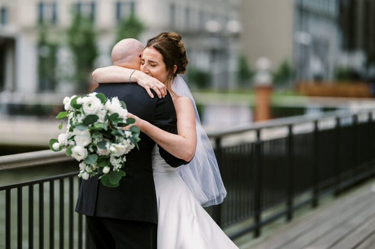 I first connected with Rachel through a DM on Instagram. From that initial message, our conversations quickly evolved, and soon I was part of her wedding journey. Rachel's bright, bubbly personality shone through as she excitedly shared stories about her and Zach, including his proposal. When I met them for their engagement session in the Meatpacking District of New York City, it was clear they were made for each other. The way Zach’s eyes lit up when he looked at Rachel, and how their contrasting personalities complemented one another, was undeniable. It felt like hearts were falling from the sky that day.
Their wedding at Liberty House in Jersey City on June 30, 2024, was just as magical. All the love and emotions were on full display, and the excitement was palpable in the air. Both Rachel and Zach’s families were overjoyed to witness their children marry the loves of their lives. You could see it on their faces – pure happiness.
In keeping with Jewish tradition, Rachel and Zach held a beautiful Badeken and Ketubah signing, surrounded by their closest family and friends. Despite the rain, the ceremony was moved indoors at Liberty House, and thanks to the venue’s impressive panoramic windows, it still felt as if we were outside, with the stunning city skyline as our backdrop.
Rachel and Zach made their grand entrance into the reception with incredible energy, setting the tone for an evening filled with love, laughter, and celebration. The rest of the night was pure joy as their family and friends danced the night away, making unforgettable memories at Liberty House.
 Rachel and Zach Liberty House Jersey City NJ wedding documented by by Karis | Hey Karis | Destination Wedding Photographer | Manhattan, Catskills, Hudson Valley, Brooklyn and NJ | Destination Elopement, Destination Wedding Photographer | Hey Karis is fun documentary wedding and elopement photographer based in NY, NJ.