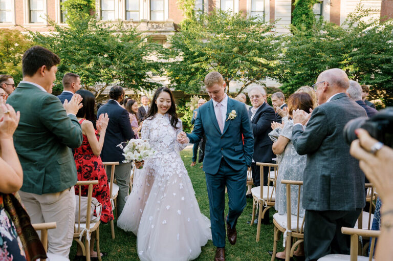 Gorgeous September Wedding at Cooper Hewitt, Smithsonian Design Museum in Manhattan, NY
The breathtaking lawn at the Cooper Hewitt was adorned with a stunning tent and lush greenery. Matching tablecloths and elegant dinnerware were set beneath the tent, creating a sophisticated ambiance. The garden was transformed into a beautiful ceremony space in the heart of Manhattan. Surrounded by towering buildings, it felt almost surreal—a peaceful oasis in the city.
The clinking of champagne glasses and trays of hors d'oeuvres added to the joyous atmosphere as guests savored every moment of the cocktail hour. When the sky darkened, guests moved under the tent for the reception. As night fell, the glow of the candles became warmer and brighter, creating an enchanting setting. The sound of lively conversation and laughter filled the Manhattan air.
Dancing took place inside the historic Cooper Hewitt mansion, where the live band, On The Move Events, delivered an unforgettable performance. Guests enthusiastically filled the dance floor, ending the evening on a high note of celebration and joy.
Thankful for all the wedding vendors that made this day possible:
Planner: @aniwolff_⁠
Venue: @cooperhewitt
Catering: @thomaspretieventstosavor
Tent: @stamford_tent
Lighting: @frostproductionsnyc⁠
Rentals: @sdpr_rentals⁠
Linens: @nuagedesignsinc⁠
Photographer: @heykaris
Videographer: @katiarepinafilms⁠
Florist: @sarahsaundersstudio
Entertainment: @onthemoveevents⁠
Cake: @luckybirdcakes⁠
Officiant: @ourweddingofficiantnyc⁠
Ceremony Strings: @impulsestrings⁠
Stationery: @jensimpsondesign⁠
Favors: @swmsweets
Cooper Hewitt Smithsonian Design Museum Manhattan NY Wedding documented by Karis from Hey Karis New York, Brooklyn, Hudson Valley NY and Catskills NY and NJ Wedding and NYC Elopement Photographer.