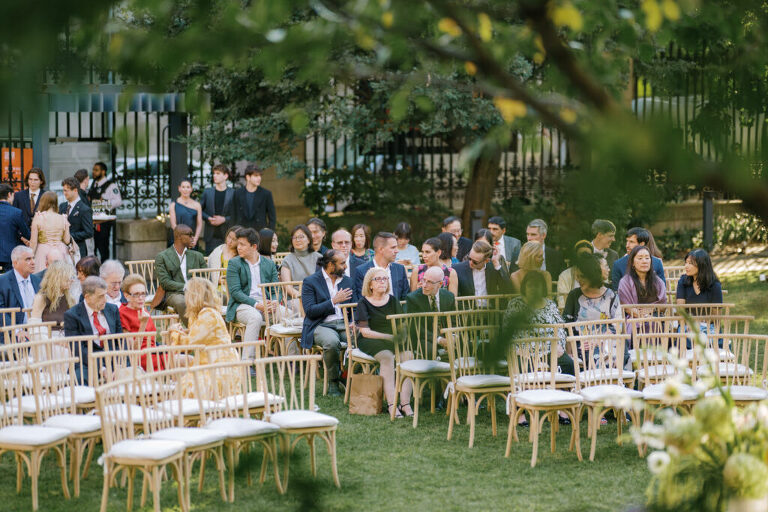 Gorgeous September Wedding at Cooper Hewitt, Smithsonian Design Museum in Manhattan, NY
The breathtaking lawn at the Cooper Hewitt was adorned with a stunning tent and lush greenery. Matching tablecloths and elegant dinnerware were set beneath the tent, creating a sophisticated ambiance. The garden was transformed into a beautiful ceremony space in the heart of Manhattan. Surrounded by towering buildings, it felt almost surreal—a peaceful oasis in the city.
The clinking of champagne glasses and trays of hors d'oeuvres added to the joyous atmosphere as guests savored every moment of the cocktail hour. When the sky darkened, guests moved under the tent for the reception. As night fell, the glow of the candles became warmer and brighter, creating an enchanting setting. The sound of lively conversation and laughter filled the Manhattan air.
Dancing took place inside the historic Cooper Hewitt mansion, where the live band, On The Move Events, delivered an unforgettable performance. Guests enthusiastically filled the dance floor, ending the evening on a high note of celebration and joy.
Thankful for all the wedding vendors that made this day possible:
Planner: @aniwolff_⁠
Venue: @cooperhewitt
Catering: @thomaspretieventstosavor
Tent: @stamford_tent
Lighting: @frostproductionsnyc⁠
Rentals: @sdpr_rentals⁠
Linens: @nuagedesignsinc⁠
Photographer: @heykaris
Videographer: @katiarepinafilms⁠
Florist: @sarahsaundersstudio
Entertainment: @onthemoveevents⁠
Cake: @luckybirdcakes⁠
Officiant: @ourweddingofficiantnyc⁠
Ceremony Strings: @impulsestrings⁠
Stationery: @jensimpsondesign⁠
Favors: @swmsweets
Cooper Hewitt Smithsonian Design Museum Manhattan NY Wedding documented by Karis from Hey Karis New York, Brooklyn, Hudson Valley NY and Catskills NY and NJ Wedding and NYC Elopement Photographer.