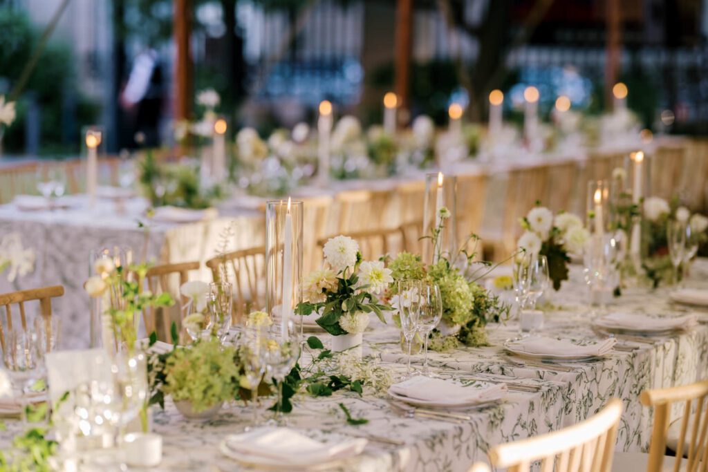 Gorgeous September Wedding at Cooper Hewitt, Smithsonian Design Museum in Manhattan, NY
The breathtaking lawn at the Cooper Hewitt was adorned with a stunning tent and lush greenery. Matching tablecloths and elegant dinnerware were set beneath the tent, creating a sophisticated ambiance. The garden was transformed into a beautiful ceremony space in the heart of Manhattan. Surrounded by towering buildings, it felt almost surreal—a peaceful oasis in the city.
The clinking of champagne glasses and trays of hors d'oeuvres added to the joyous atmosphere as guests savored every moment of the cocktail hour. When the sky darkened, guests moved under the tent for the reception. As night fell, the glow of the candles became warmer and brighter, creating an enchanting setting. The sound of lively conversation and laughter filled the Manhattan air.
Dancing took place inside the historic Cooper Hewitt mansion, where the live band, On The Move Events, delivered an unforgettable performance. Guests enthusiastically filled the dance floor, ending the evening on a high note of celebration and joy.
Thankful for all the wedding vendors that made this day possible:
Planner: @aniwolff_⁠
Venue: @cooperhewitt
Catering: @thomaspretieventstosavor
Tent: @stamford_tent
Lighting: @frostproductionsnyc⁠
Rentals: @sdpr_rentals⁠
Linens: @nuagedesignsinc⁠
Photographer: @heykaris
Videographer: @katiarepinafilms⁠
Florist: @sarahsaundersstudio
Entertainment: @onthemoveevents⁠
Cake: @luckybirdcakes⁠
Officiant: @ourweddingofficiantnyc⁠
Ceremony Strings: @impulsestrings⁠
Stationery: @jensimpsondesign⁠
Favors: @swmsweets
Cooper Hewitt Smithsonian Design Museum Manhattan NY Wedding documented by Karis from Hey Karis New York, Brooklyn, Hudson Valley NY and Catskills NY and NJ Wedding and NYC Elopement Photographer.