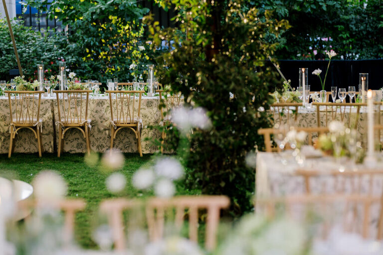 Gorgeous September Wedding at Cooper Hewitt, Smithsonian Design Museum in Manhattan, NY
The breathtaking lawn at the Cooper Hewitt was adorned with a stunning tent and lush greenery. Matching tablecloths and elegant dinnerware were set beneath the tent, creating a sophisticated ambiance. The garden was transformed into a beautiful ceremony space in the heart of Manhattan. Surrounded by towering buildings, it felt almost surreal—a peaceful oasis in the city.
The clinking of champagne glasses and trays of hors d'oeuvres added to the joyous atmosphere as guests savored every moment of the cocktail hour. When the sky darkened, guests moved under the tent for the reception. As night fell, the glow of the candles became warmer and brighter, creating an enchanting setting. The sound of lively conversation and laughter filled the Manhattan air.
Dancing took place inside the historic Cooper Hewitt mansion, where the live band, On The Move Events, delivered an unforgettable performance. Guests enthusiastically filled the dance floor, ending the evening on a high note of celebration and joy.
Thankful for all the wedding vendors that made this day possible:
Planner: @aniwolff_⁠
Venue: @cooperhewitt
Catering: @thomaspretieventstosavor
Tent: @stamford_tent
Lighting: @frostproductionsnyc⁠
Rentals: @sdpr_rentals⁠
Linens: @nuagedesignsinc⁠
Photographer: @heykaris
Videographer: @katiarepinafilms⁠
Florist: @sarahsaundersstudio
Entertainment: @onthemoveevents⁠
Cake: @luckybirdcakes⁠
Officiant: @ourweddingofficiantnyc⁠
Ceremony Strings: @impulsestrings⁠
Stationery: @jensimpsondesign⁠
Favors: @swmsweets
Cooper Hewitt Smithsonian Design Museum Manhattan NY Wedding documented by Karis from Hey Karis New York, Brooklyn, Hudson Valley NY and Catskills NY and NJ Wedding and NYC Elopement Photographer.