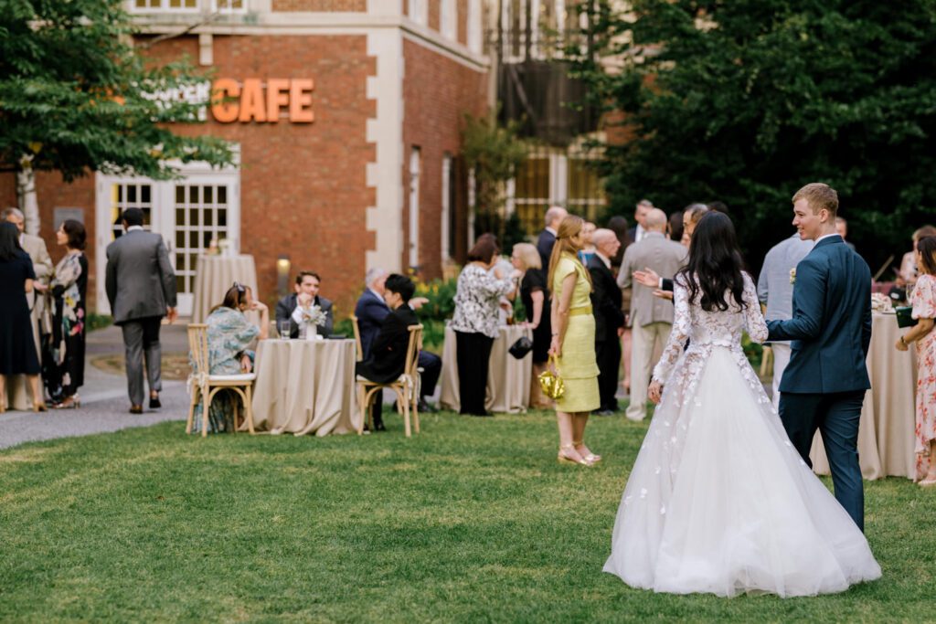 Gorgeous September Wedding at Cooper Hewitt, Smithsonian Design Museum in Manhattan, NY
The breathtaking lawn at the Cooper Hewitt was adorned with a stunning tent and lush greenery. Matching tablecloths and elegant dinnerware were set beneath the tent, creating a sophisticated ambiance. The garden was transformed into a beautiful ceremony space in the heart of Manhattan. Surrounded by towering buildings, it felt almost surreal—a peaceful oasis in the city.
The clinking of champagne glasses and trays of hors d'oeuvres added to the joyous atmosphere as guests savored every moment of the cocktail hour. When the sky darkened, guests moved under the tent for the reception. As night fell, the glow of the candles became warmer and brighter, creating an enchanting setting. The sound of lively conversation and laughter filled the Manhattan air.
Dancing took place inside the historic Cooper Hewitt mansion, where the live band, On The Move Events, delivered an unforgettable performance. Guests enthusiastically filled the dance floor, ending the evening on a high note of celebration and joy.
Thankful for all the wedding vendors that made this day possible:
Planner: @aniwolff_⁠
Venue: @cooperhewitt
Catering: @thomaspretieventstosavor
Tent: @stamford_tent
Lighting: @frostproductionsnyc⁠
Rentals: @sdpr_rentals⁠
Linens: @nuagedesignsinc⁠
Photographer: @heykaris
Videographer: @katiarepinafilms⁠
Florist: @sarahsaundersstudio
Entertainment: @onthemoveevents⁠
Cake: @luckybirdcakes⁠
Officiant: @ourweddingofficiantnyc⁠
Ceremony Strings: @impulsestrings⁠
Stationery: @jensimpsondesign⁠
Favors: @swmsweets
Cooper Hewitt Smithsonian Design Museum Manhattan NY Wedding documented by Karis from Hey Karis New York, Brooklyn, Hudson Valley NY and Catskills NY and NJ Wedding and NYC Elopement Photographer.