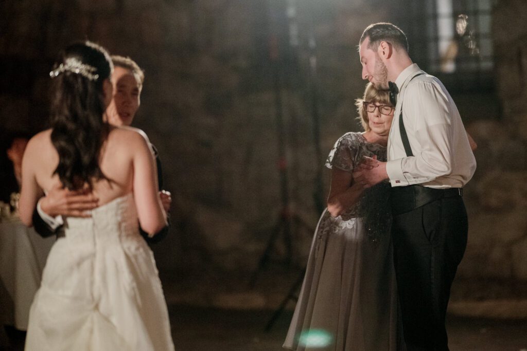 Vivian and Josh’s Gorgeous September Wedding at Arrow Park, NY
There’s something truly special about Arrow Park—it feels like my home away from home, and Vivian and Josh’s beautiful September wedding perfectly showcased everything this venue has to offer. Their blended celebration, honoring Vivian’s Korean heritage and Josh’s Jewish background, was a heartfelt and unforgettable day.
The couple beautifully wove their cultures into the festivities, from breaking the glass at the end of their garden ceremony to the lively horah during the reception. Later, Vivian and Josh delighted their guests by changing into traditional Korean hanbok outfits, a touching nod to her heritage.
Arrow Park: A Dream Venue for Multi-Day WeddingsVivian, Josh, and their loved ones all got ready at Arrow Park, which offers plenty of spacious accommodations for family and friends. This made it the perfect choice for their multi-day celebration. With its stunning grounds and versatile spaces, Arrow Park is ideal for couples seeking a wedding weekend filled with both elegance and comfort.
A Scenic September CelebrationThanks to the pleasant September weather, Vivian and Josh made full use of Arrow Park’s breathtaking grounds. Their day began with a magical first look along the iconic driveway lined with towering trees. From there, we explored the garden with its charming sculptures, captured moments by the ceremony’s floral décor, and took stunning portraits on the mansion’s iconic back staircase bathed in perfect lighting. We also ventured indoors for photos in the library and the Green Room, taking advantage of the mansion’s timeless charm.
As family and friends gathered, we captured formal portraits in front of the grand mansion before the ceremony began.
A Ceremony and Reception to RememberThe ceremony was set in the picturesque garden, where Jenny from Field Trip Flowers created a breathtaking floral backdrop that perfectly complemented the natural beauty of Arrow Park.
Afterward, guests strolled back to the mansion for a warm and inviting cocktail hour on the main floor. Later, everyone gathered in the courtyard for an enchanting outdoor reception under twinkling café lights. The space felt intimate yet grand, with the perfect blend of rustic elegance and romance.
Arrow Park’s charm, coupled with Vivian and Josh’s thoughtful cultural details, made this wedding one to remember. It’s the kind of venue where dreams come true—a hidden gem that’s ready to host your perfect day.
  
Thankful for all the wedding vendors that made this day possible:⁠
Venue: @arrowparkny
Floral: @fieldtripflowers

Vivian and Josh Arrow Park NY Wedding documented by Karis from Hey Karis New York, Brooklyn, Hudson Valley NY and Catskills NY and NJ Wedding and NYC Elopement Photographer.